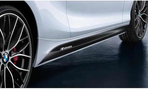Накладка бокового порога M Performance левая, для BMW 1-й серии F21 и 2-й серии F22/F23, оригинал — фото 2