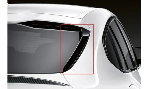 Плавники заднего бампера M Performance для BMW X4 G02/X4 M F98, оригинал — фото 1