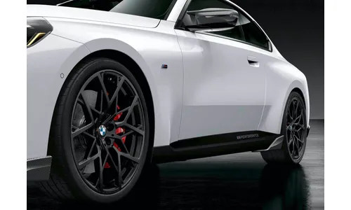 Накладка бокового порога M Performance левая, карбоновая, для BMW 2-й серии G42, оригинал — фото 1