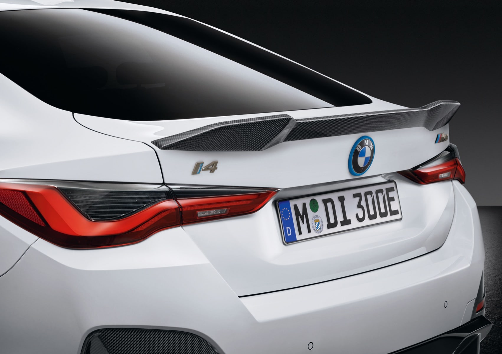Спойлер задний M Performance карбоновый для BMW 4-й серии Gran Coupe G26 и i4 G26, оригинал — фото 1