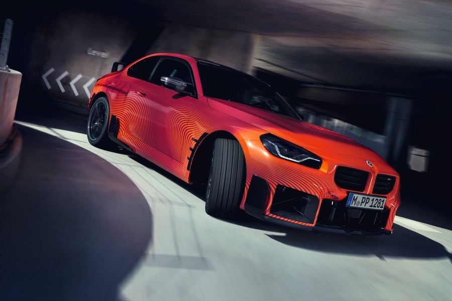 Накладка бокового порога M Performance левая, карбоновая, для BMW M2 G87, оригинал — фото 1