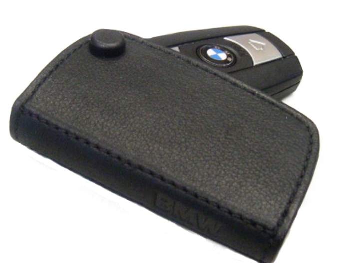 Чехол для ключа BMW E60/E61/E70/E71/E72/E81/E82/E83/E84/E87/E88/E90/E91/E92/E93, чёрный, оригинал — фото 2