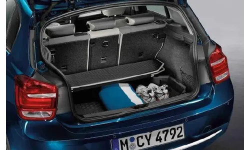 Поддон багажника Basic чёрный для BMW 1-серии F20/F21, оригинал — фото 1