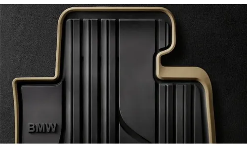 Коврики салона Modern всепогодные задние для BMW 3-й серии F30/F31, M3 F80 и 4-й серии F36, оригинал — фото 1