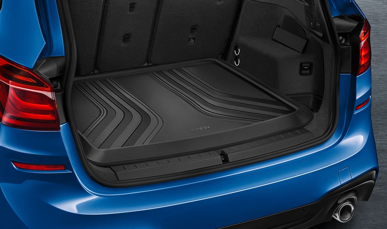 Формованный коврик багажника для BMW 2-серии Gran Tourer F46 с третьим рядом сидений, оригинал — фото 1