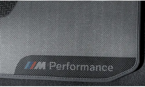 Коврики салона M Performance всепогодные задние для BMW 3-й серии F30/F31 и 4-й серии F36, оригинал — фото 1