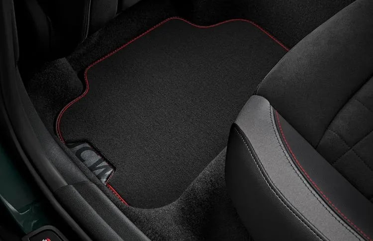 Коврики салона текстильные JCW задние для MINI Clubman F54, оригинал — фото 1