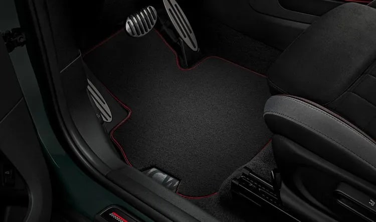 Коврики салона текстильные JCW передние для MINI Countryman F60, оригинал — фото 1