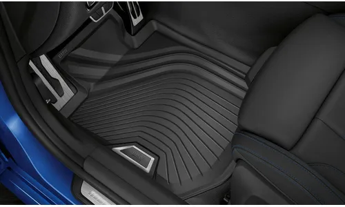 Коврики салона всепогодные передние для BMW 2-й серии G42, M2 G87, 3-й серии G20/G21 и 4-й серии G23/G22/G26, оригинал — фото 1