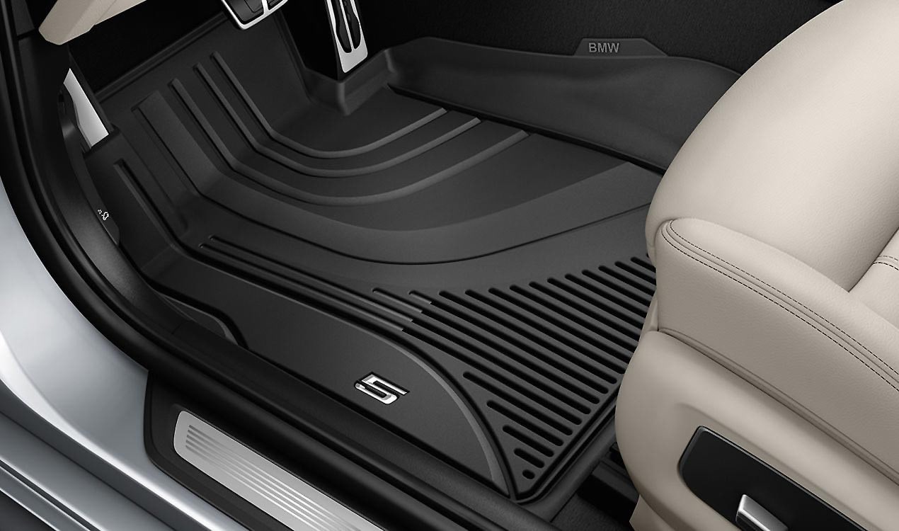 Коврики салона всепогодные передние для BMW 5-й серии G30/G31 и M5 F90, оригинал — фото 1