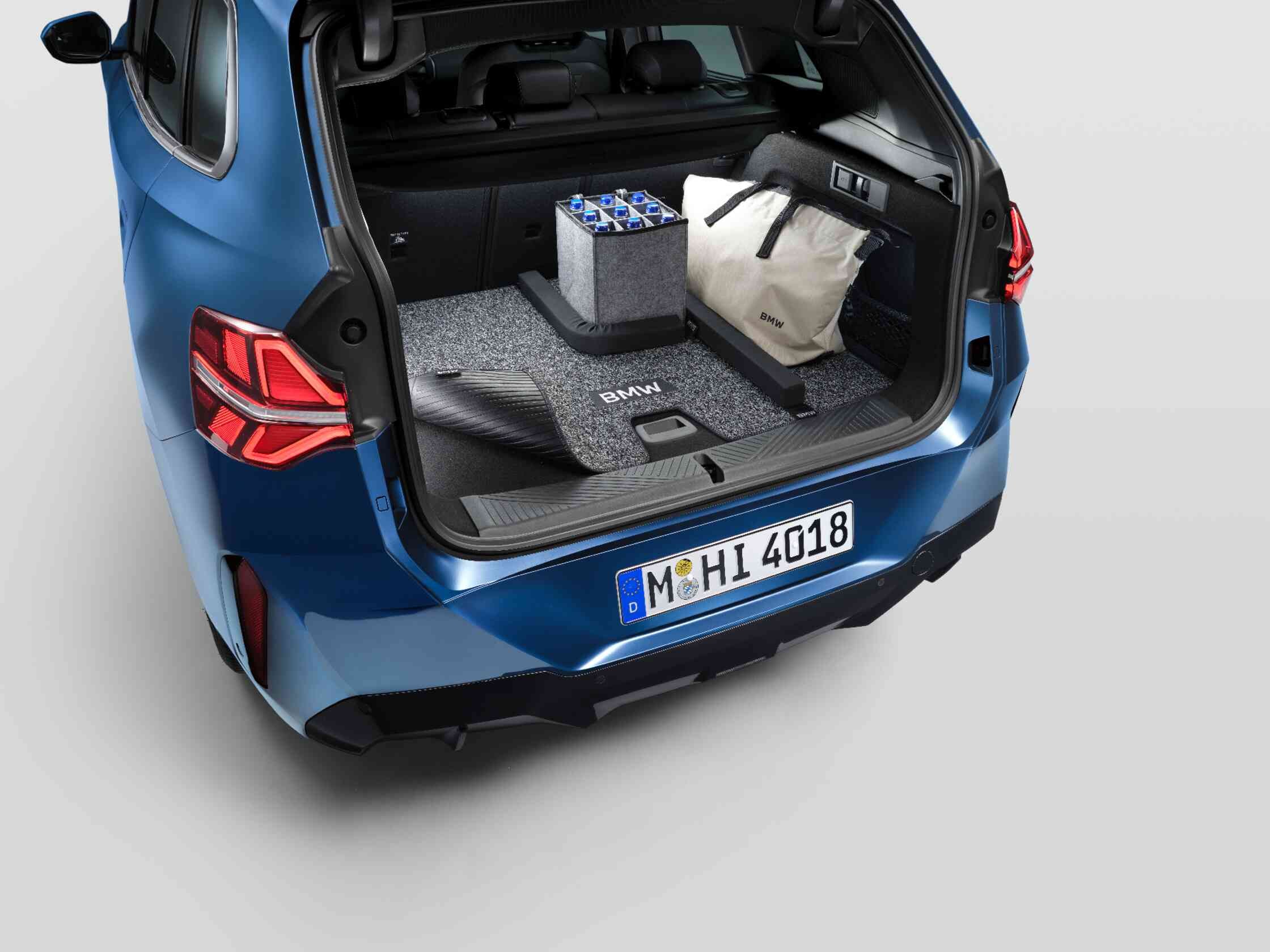 Коврик багажника двусторонний Econyl/TPE для BMW iX3 NA5, оригинал — фото 1