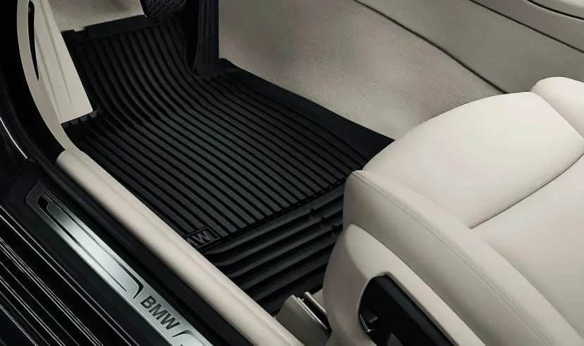 Комплект передних всепогодных ковриков для BMW 5-серии F10/F11, оригинал — фото 1