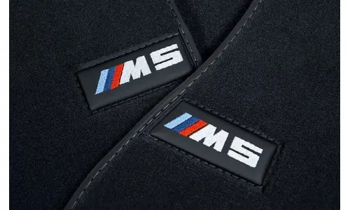 Коврики салона велюровые для BMW M5 F90, оригинал — фото 1