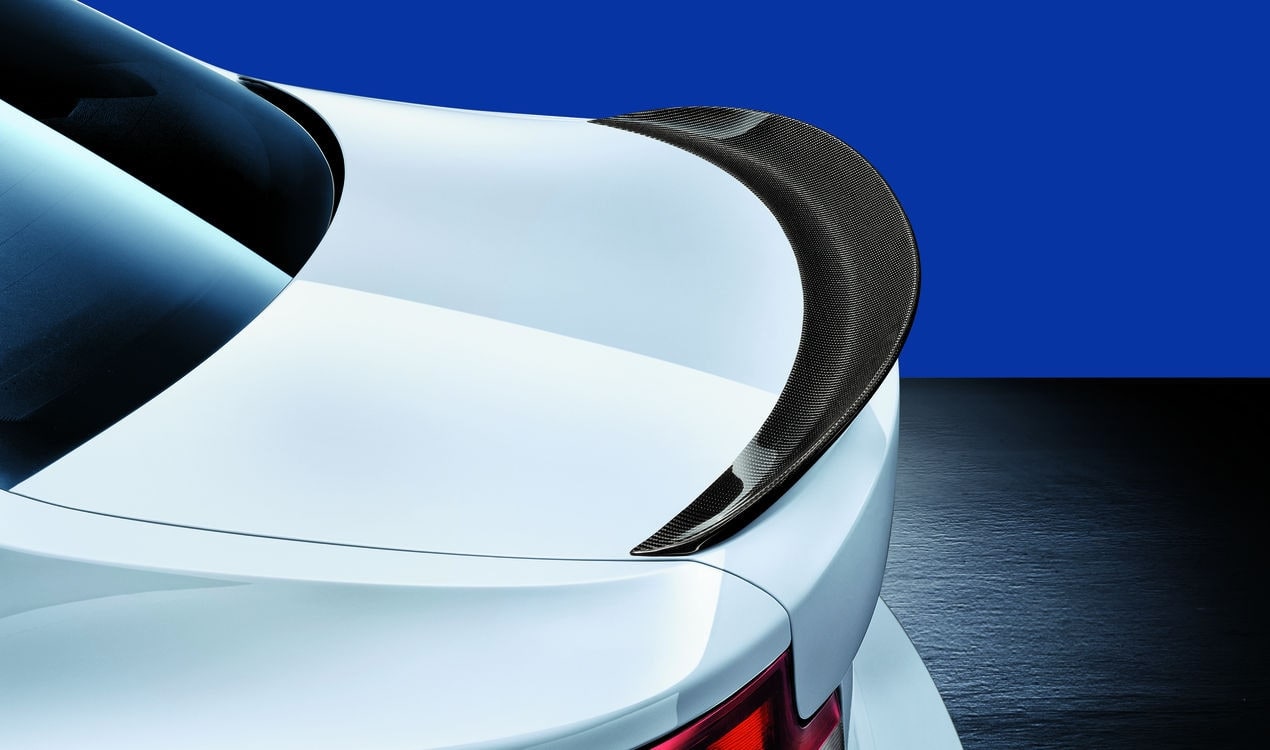 Спойлер задний M Performance карбоновый для BMW 2-й серии F22, оригинал — фото 1