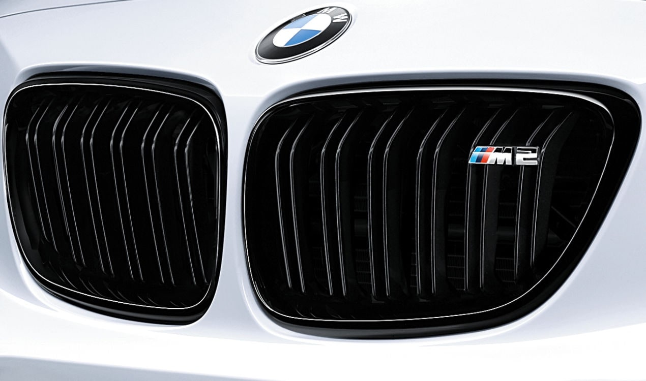 Решётка радиатора M Performance правая для BMW M2 F87, оригинал — фото 1