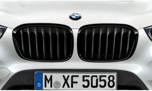 Решётка радиатора M Performance левая для BMW X1 F48, оригинал — фото 1