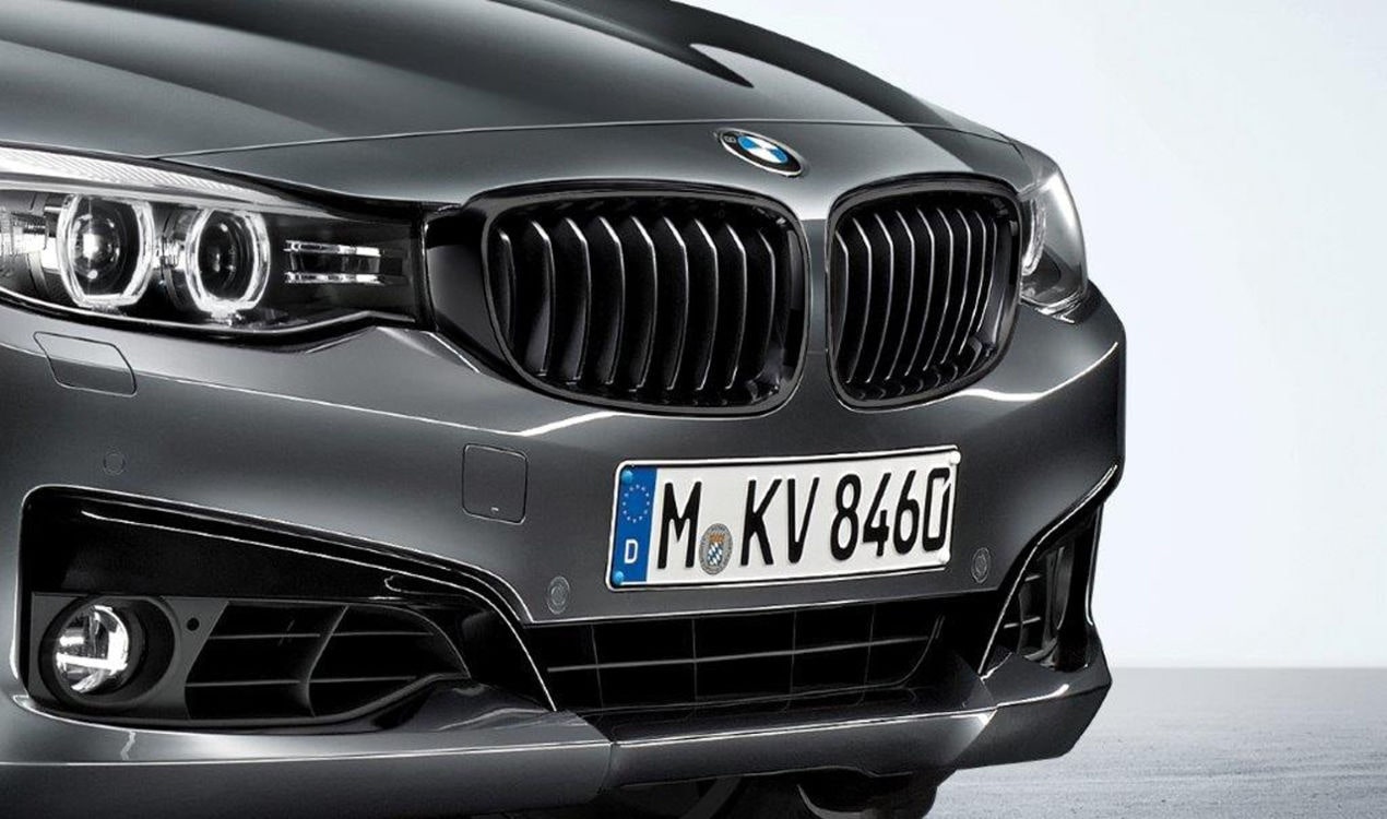 Решётка радиатора M Performance левая для BMW 3-серии F34, оригинал — фото 1