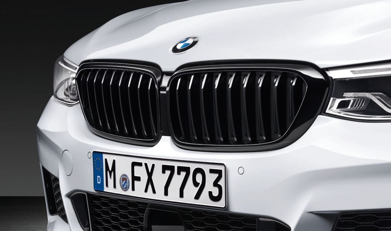 Решётка радиатора M Performance левая для BMW 6-серии G32, оригинал — фото 1