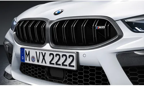 Решётка радиатора M Performance карбоновая для BMW M8 F91/F92/F93, без iCam, оригинал — фото 1