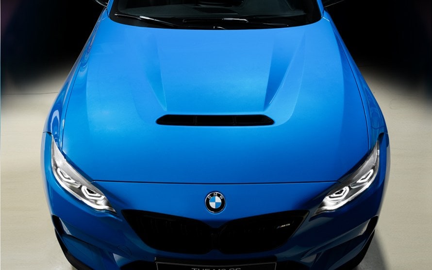 Капот карбоновый исполнения CS для BMW M2 F87, оригинал — фото 1