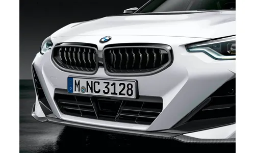 Решётка радиатора M Performance карбоновая для BMW 2-серии G42 с M Sport, оригинал — фото 1