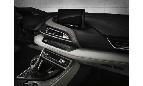 Комплект декоративных накладок салона из карбона для BMW i8 i12, оригинал — фото 1