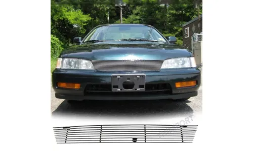 Main верхняя Grille 1994 95 96 97 Honda Accord хром Billet Aluminium Grill — фото 1