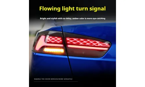 Задние LED-фонари динамический поворотник для Mitsubishi Lancer (2009-2018), комплект, комплект, FT Carlight Carlight — фото 3