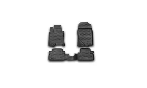 Коврики в салон INFINITI EX35 2008-, 4 шт. (полиуретан) / Инфинити ЕХ Джей 50 — фото 1