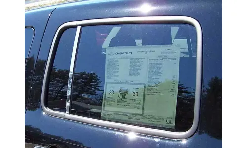 Chevy HHR 06-11 QAA из нержавеющей стали хром полированные стойки стойки 2 шт PP46140 — фото 1