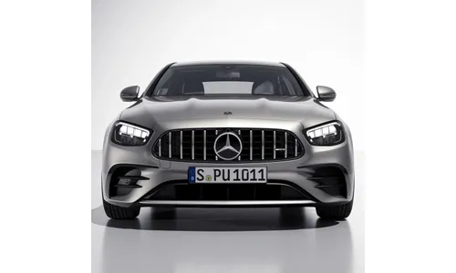 Хромированная решетка радиатора Panamericana E 53 AMG Mercedes-Benz E-Класс W213/S213/C238/A238 рестайлинг, без Distronic — фото 1