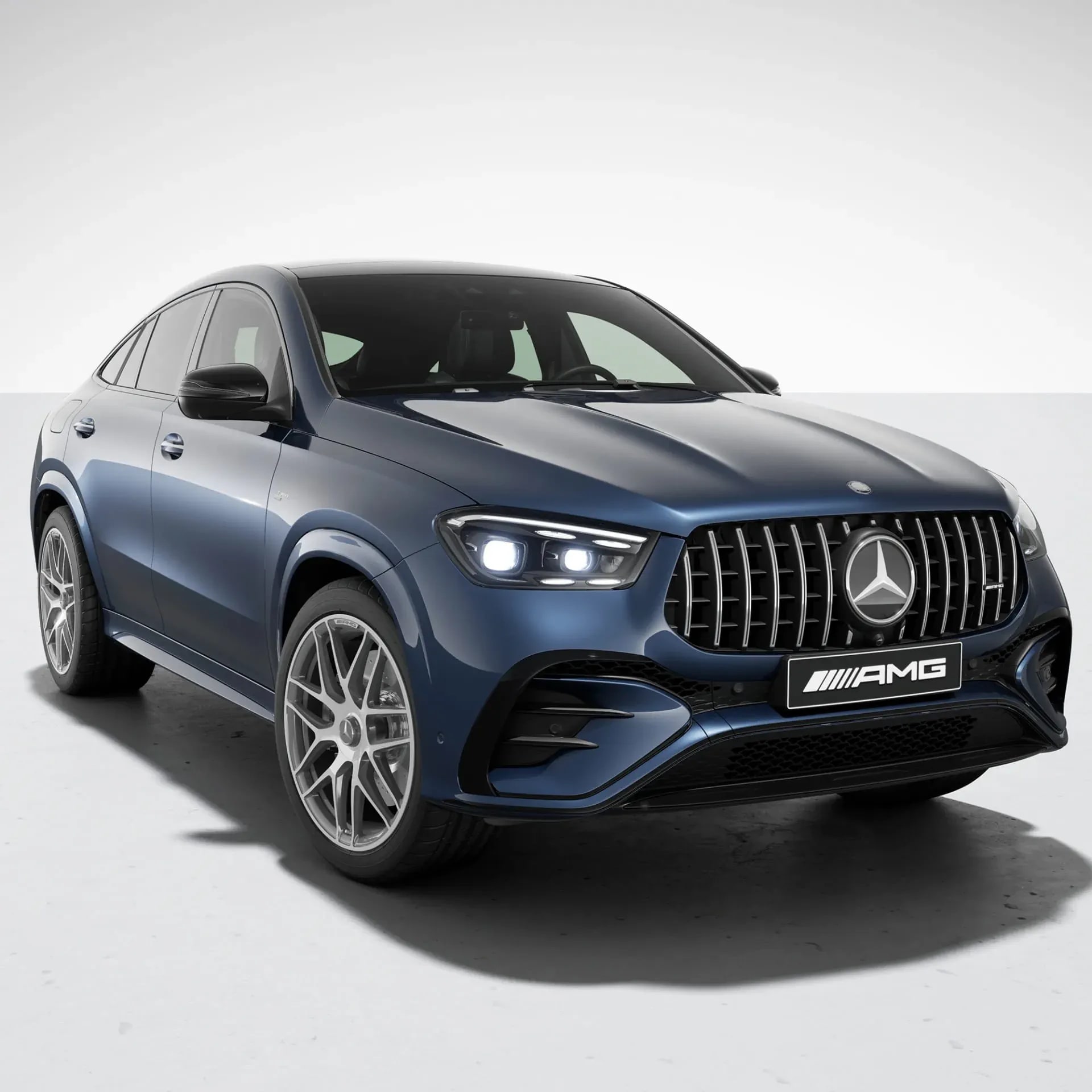Комплект решетки Panamericana GLE 53 AMG Mercedes-Benz GLE Coupe C167 рестайлинг с Distronic 233 — фото 3