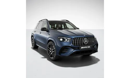 Комплект решетки Panamericana GLE 53 AMG Mercedes-Benz GLE V167 рестайлинг, хромированные ламели, Distronic 233 — фото 4