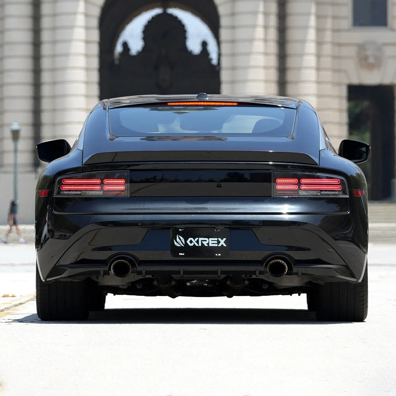 Фонари задние светодиодные Black Quad Loop NOVA Prismatic для Nissan Z 2023–2025, AlphaRex — фото 2