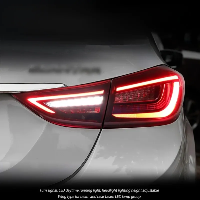 Задние LED-фонари динамический поворотник для Hyundai Elantra (2012-2018), комплект, комплект, FT Carlight Carlight — фото 4