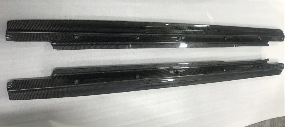 Carbon Fiber Car Side Skirts Spoiler for Bentley Bentayga 15-22 — фото 1
