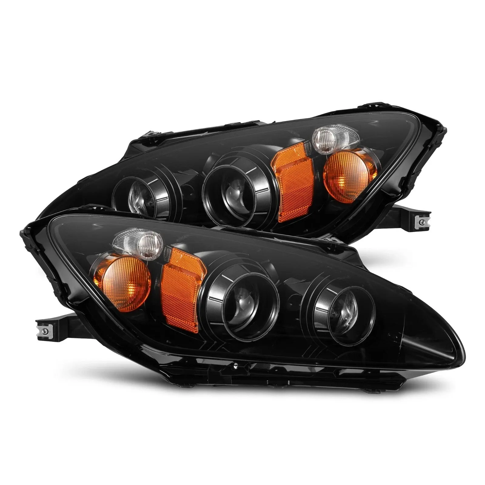 Фары проекторные Alpha-Black LUXX для Honda S2000 AP1 AP2 2000–2009, AlphaRex — фото 1