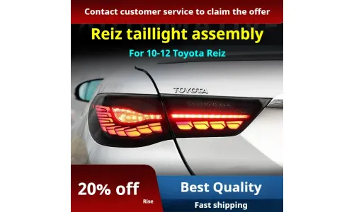Задние LED-фонари динамический поворотник для Toyota Reiz Mark X (2010-2017), комплект, комплект, FT Carlight Carlight — фото 2