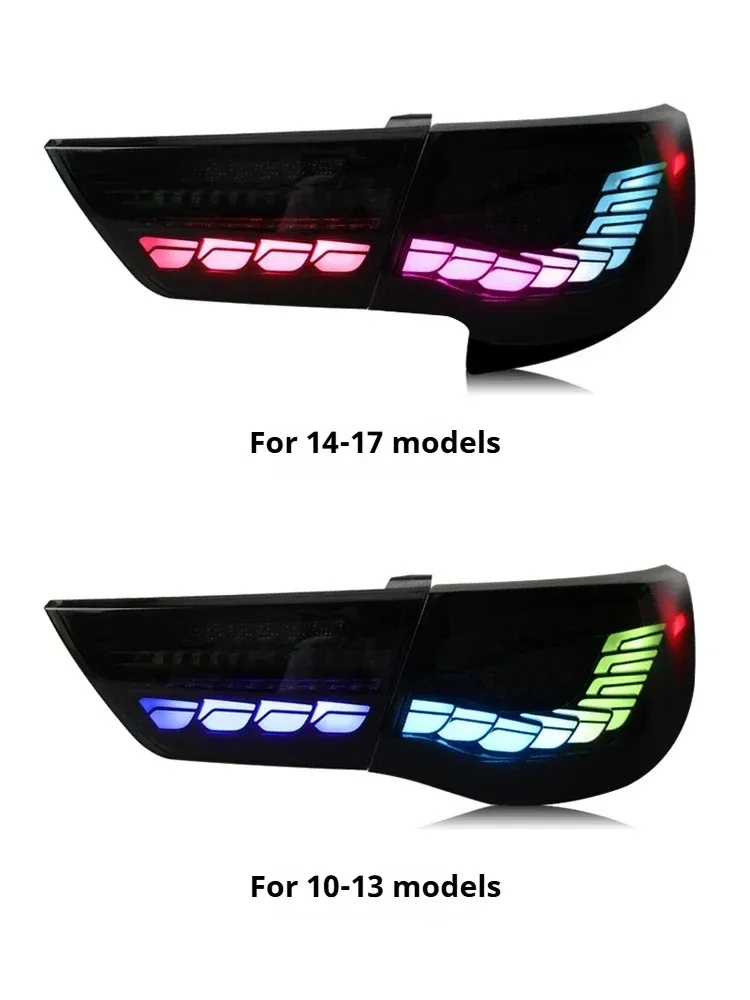 Задние LED-фонари RGB динамический поворотник для Toyota Mark X (2010-2017), комплект, комплект, FT Carlight Carlight — фото 6