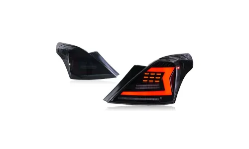 Задние LED-фонари динамический поворотник для Nissan Sunny/Almera (2011-2016), комплект, комплект, FT Carlight Carlight — фото 1