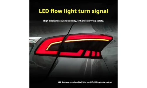 Задние LED-фонари динамический поворотник для Nissan Sylphy (2012-2024), комплект, комплект, FT Carlight Carlight — фото 3