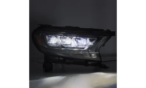 Фары проекторные светодиодные NOVA Black для Ford Ranger XL/XLT 2019–2023, AlphaRex — фото 7