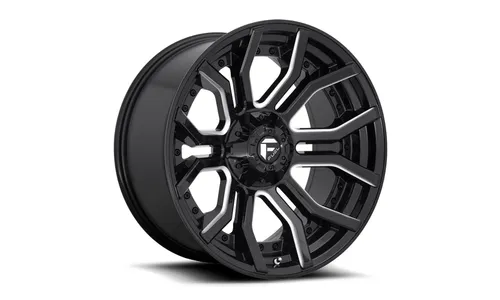 Диск колесный R20x9 Rage D711 Глянцевый черный Fuel Off-Road — фото 1