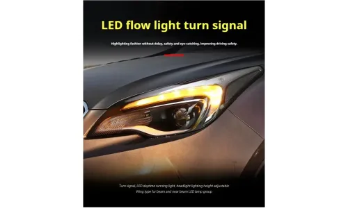 Фары передние LED с ходовыми огнями для Buick Envision (2014-2019), комплект, комплект, FT Carlight Carlight — фото 4