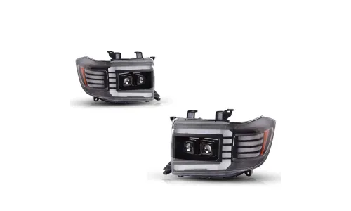 Фары Full LED проектор ДХО для Toyota Land Cruiser 70 (2007-2023), комплект, комплект, FT Carlight Carlight — фото 6