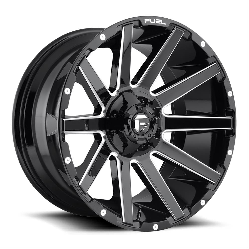 Диск колесный R20x9 Contra D615 Гладкий Черный Fuel Off-Road — фото 1