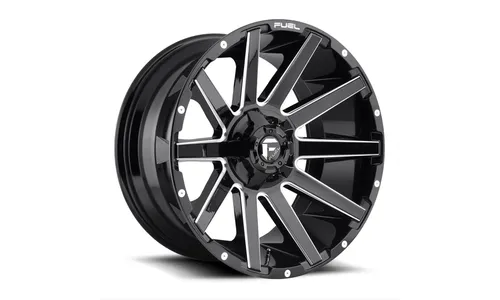 Диск колесный R20x9 Contra D615 Гладкий Черный Fuel Off-Road — фото 1