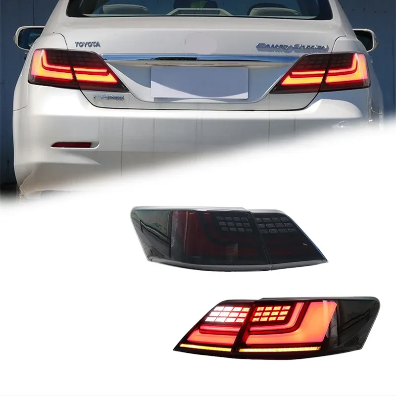 Задние LED-фонари динамический поворотник для Toyota Camry (2006-2011), комплект, комплект, FT Carlight Carlight — фото 1