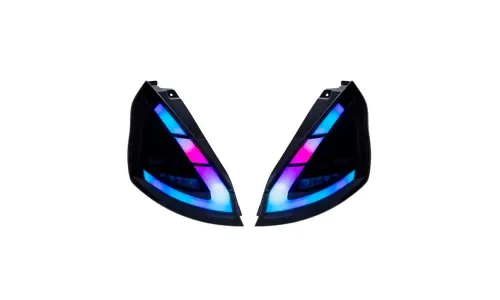 Задние LED-фонари динамический поворотник для Ford Fiesta MK7 (2009-2015), комплект, комплект, FT Carlight Carlight — фото 1