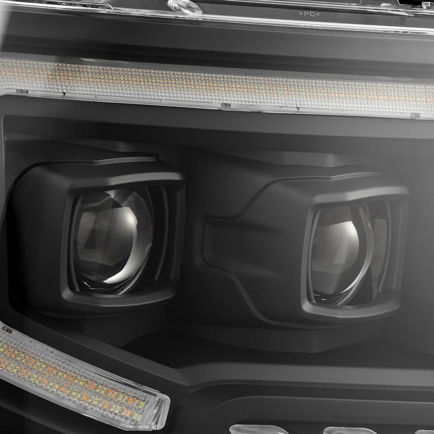 Фары проекторные Black MKII LUXX для Ford F-150 2009–2014, AlphaRex — фото 5